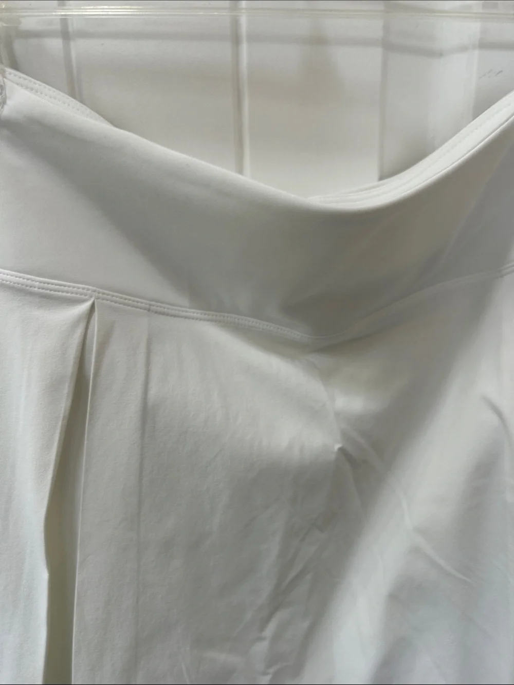 Nike White Women’s Pleated Tennis Skort with Swoosh